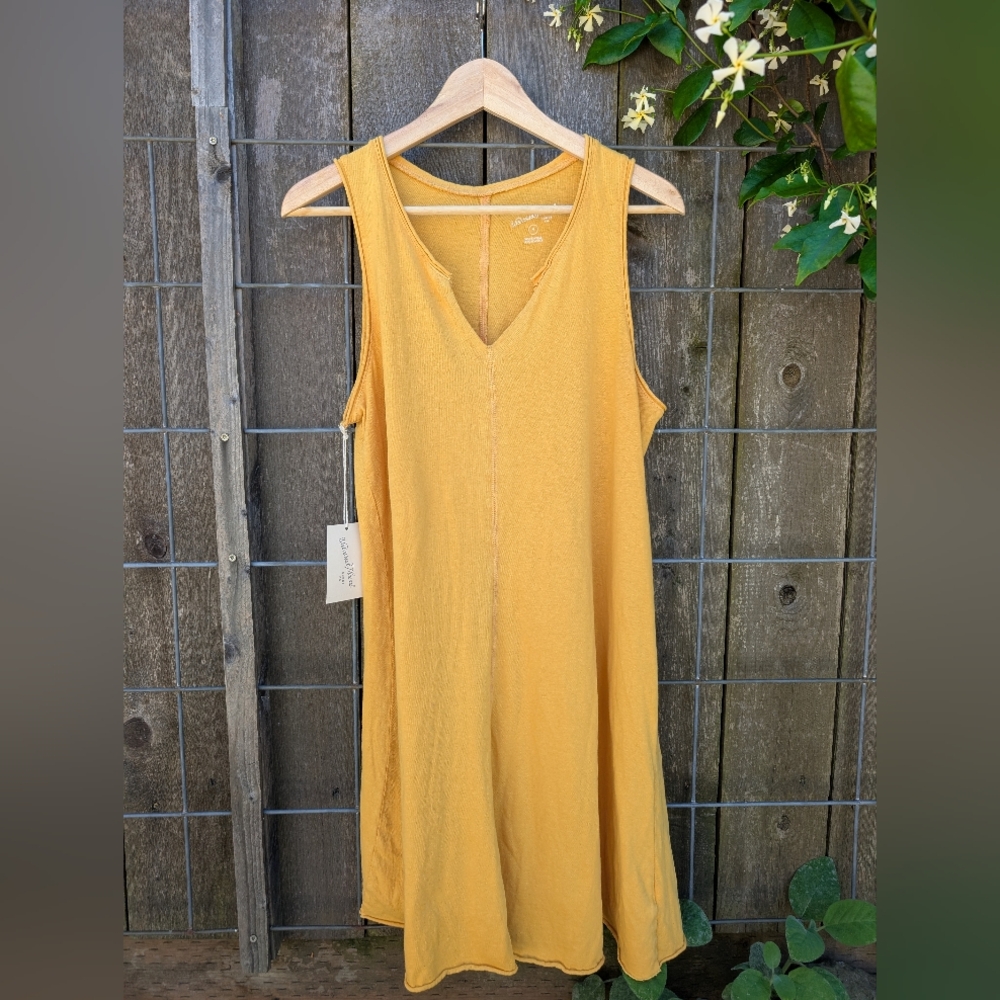 Universal Thread Yellow/Gold Tank Dress